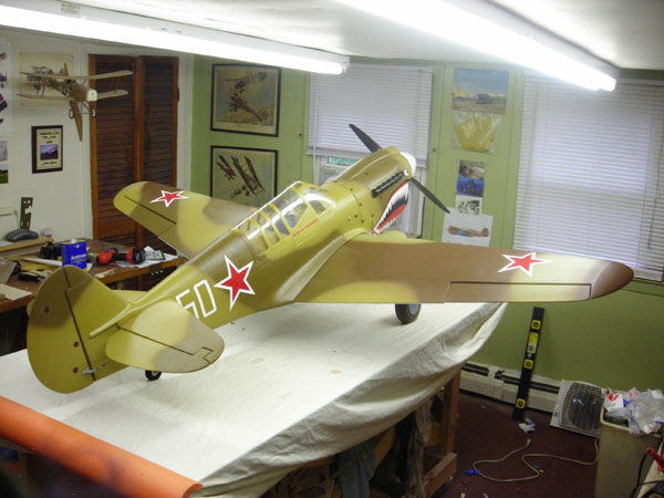 Warbird Rebuild—Skyshark ARF P-40N, model airplane news, model airplanes, model aviation, photo 10, nick ziroli plans, mejzik 21x12 propeller